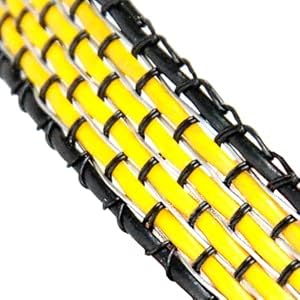 zareba, electric fencing, poly tape, yellow, sure shock