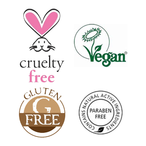 Cruelty Free, Gluten Free, Paraben Free &amp; Vegan
