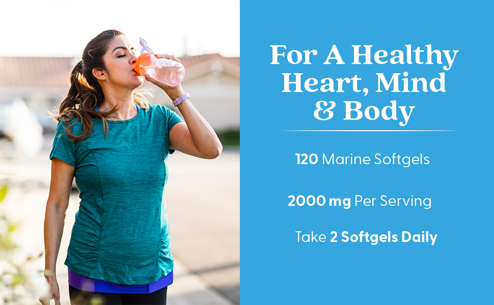Pure and Clear Omega 3 Fish Oil