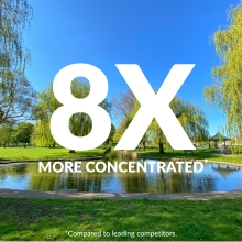 8x more concentrated