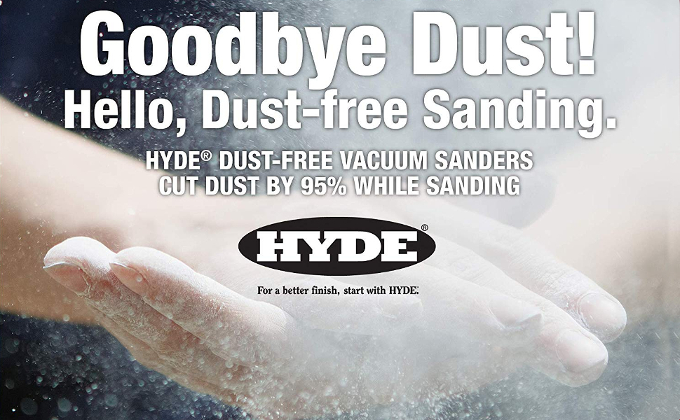 Hyde Tools Dust Free Vacuum Pole Sander