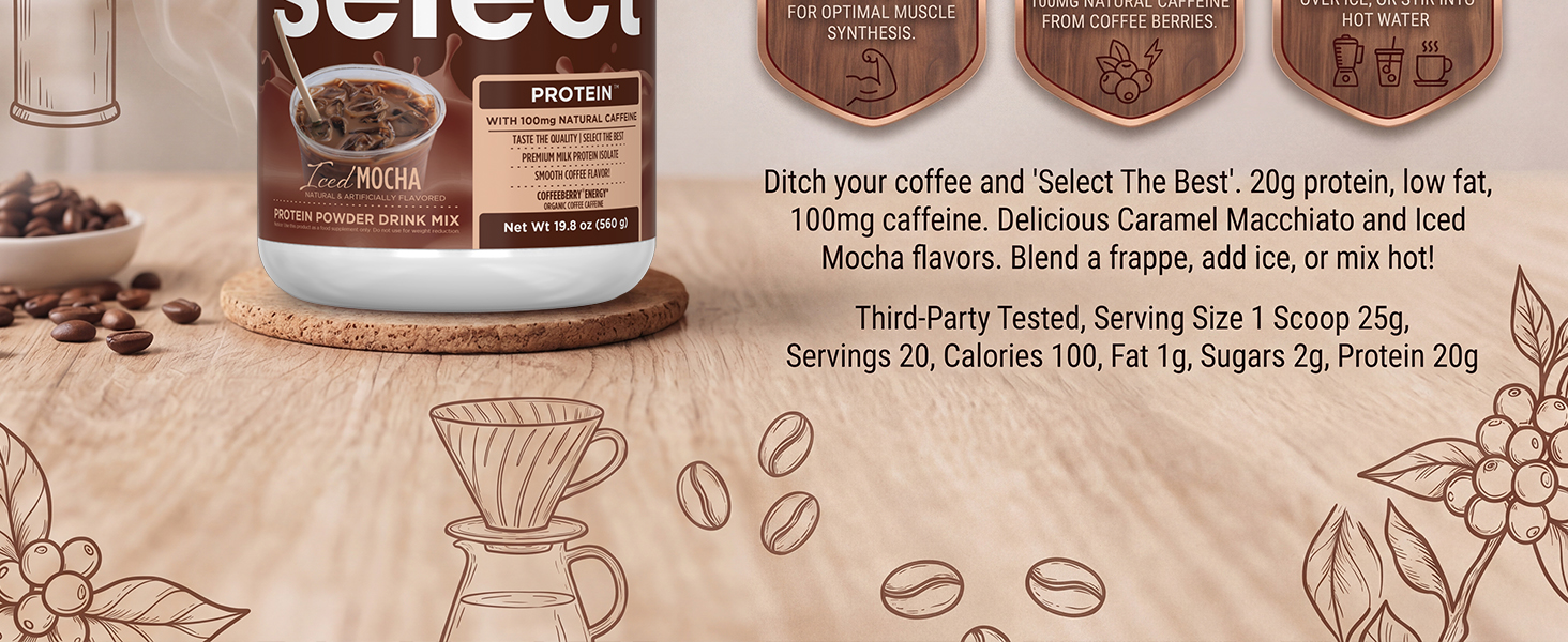 protein coffee pe science mocha whey casein frappe iced isolate cold brew espresso caffeine shake