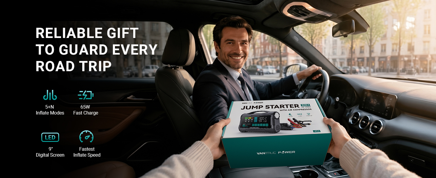 ALL IN ONE jump starter
