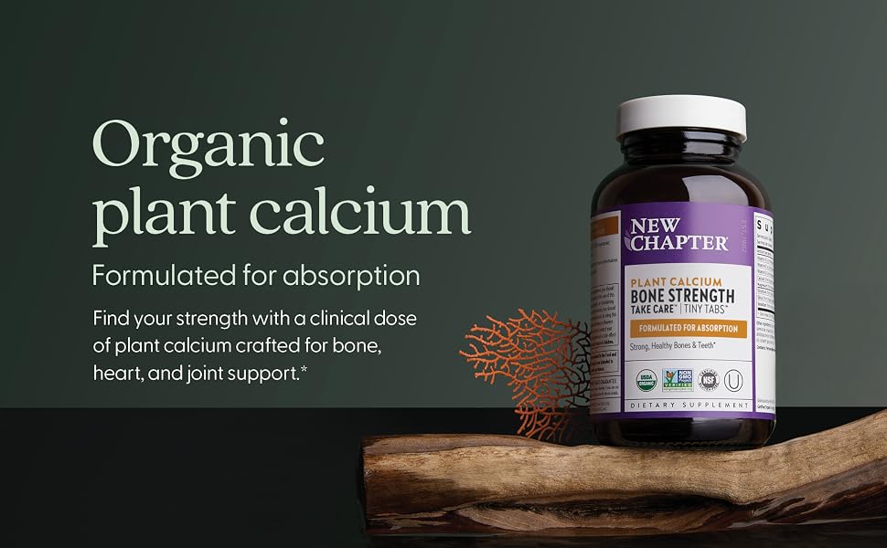 Organic Plant Calcium formulated for absorption