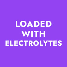 Loaded with electrolytes