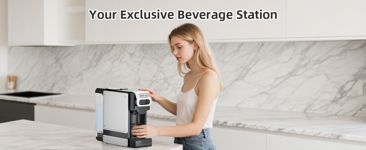 Unlocking the many experiences of a single coffee machine