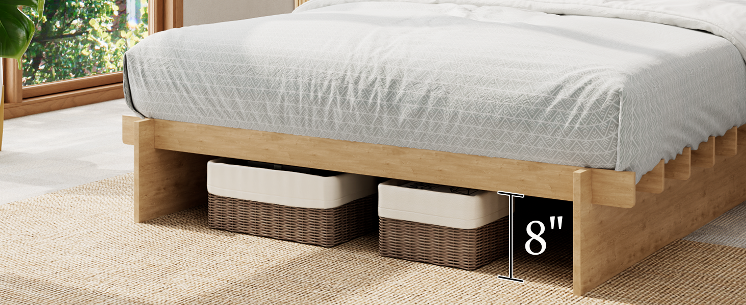 sturdy bed frame