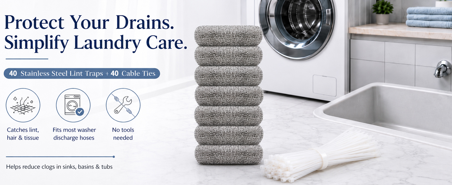 Washing Machine Lint Traps