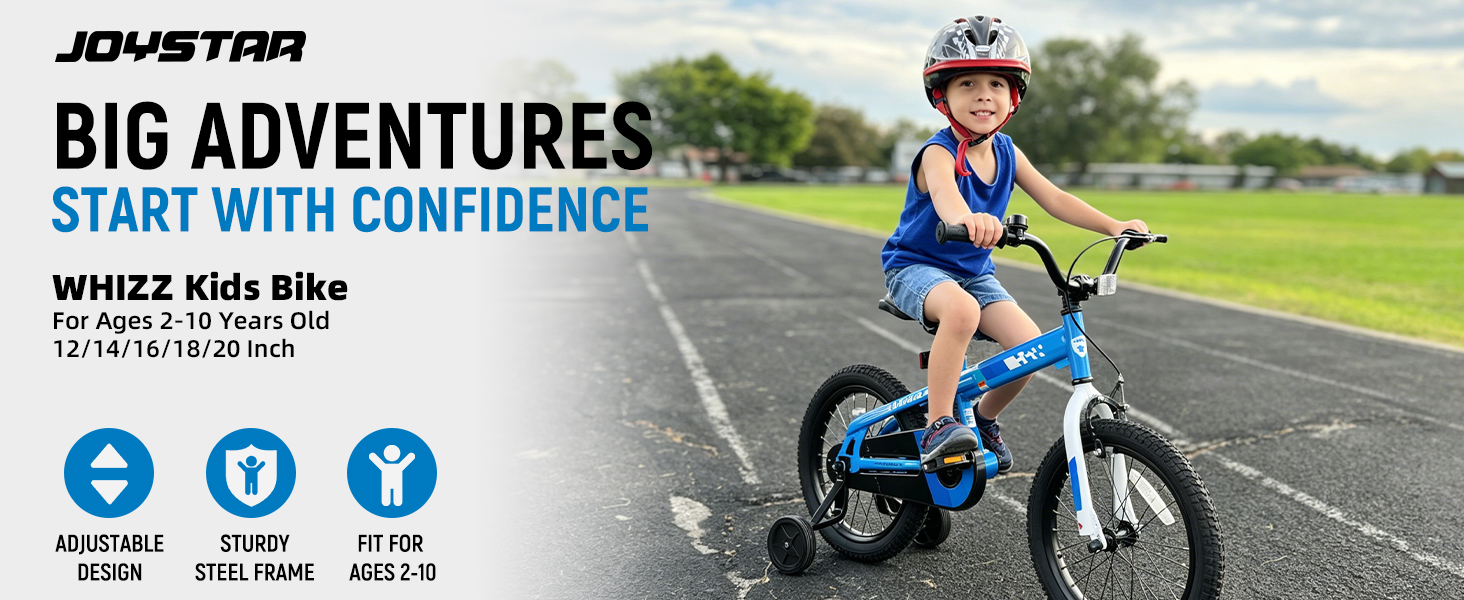 14 inch kids bike blue