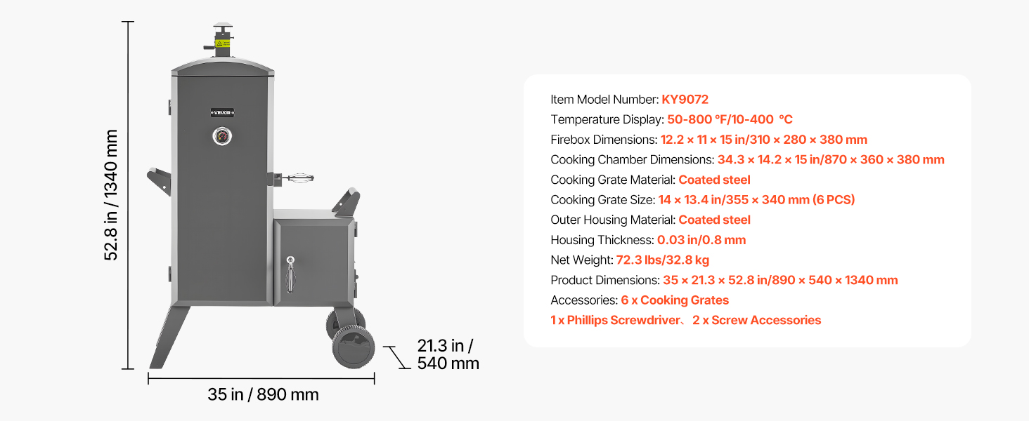 Charcoal smoker