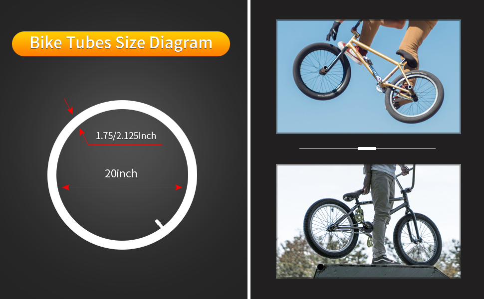 20x2.10 bike tube