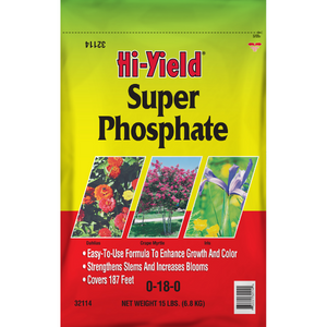 Hi-yield super phosphate plant fertilizer plant growth stimulator