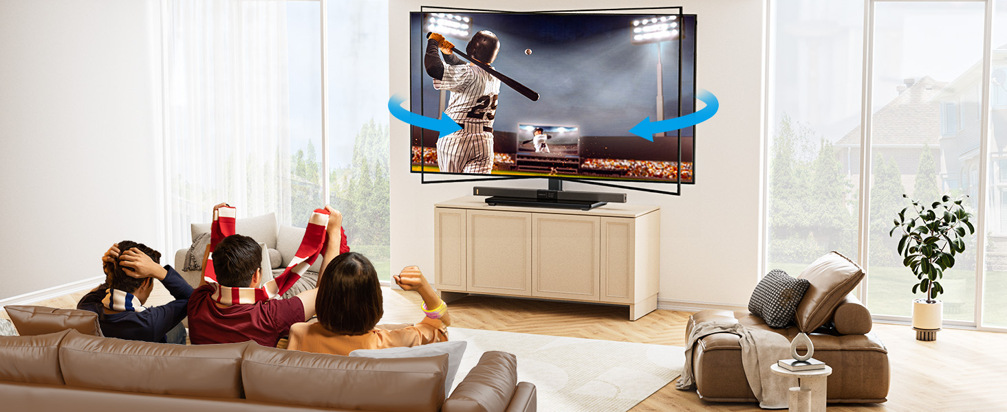 universal swivel tv stand