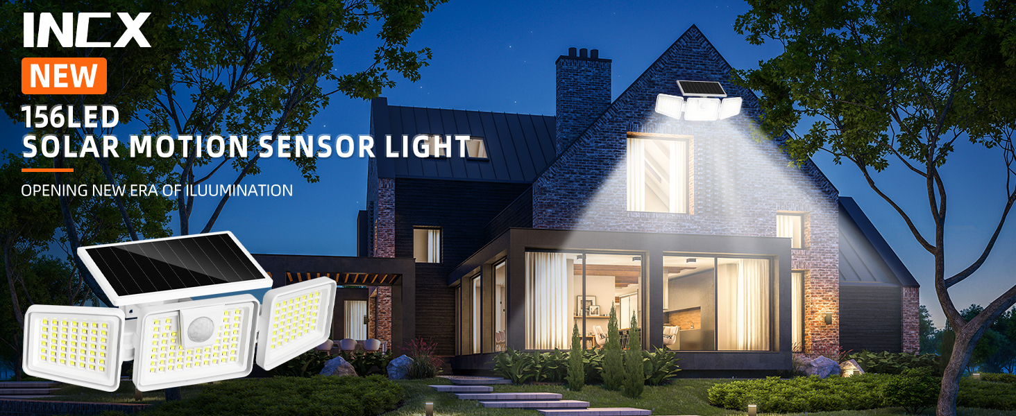 Solar Motion Sensor Lights