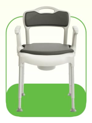 comode bariatric medical heavy duty backrest supports individuals commods camode ergonomic restroom