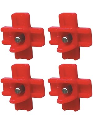 Farm Innovators RN-4 Horizontal Side Mount Poultry Watering Nipples, 4 Pack