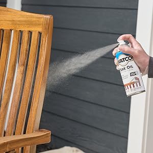 spray teak oil