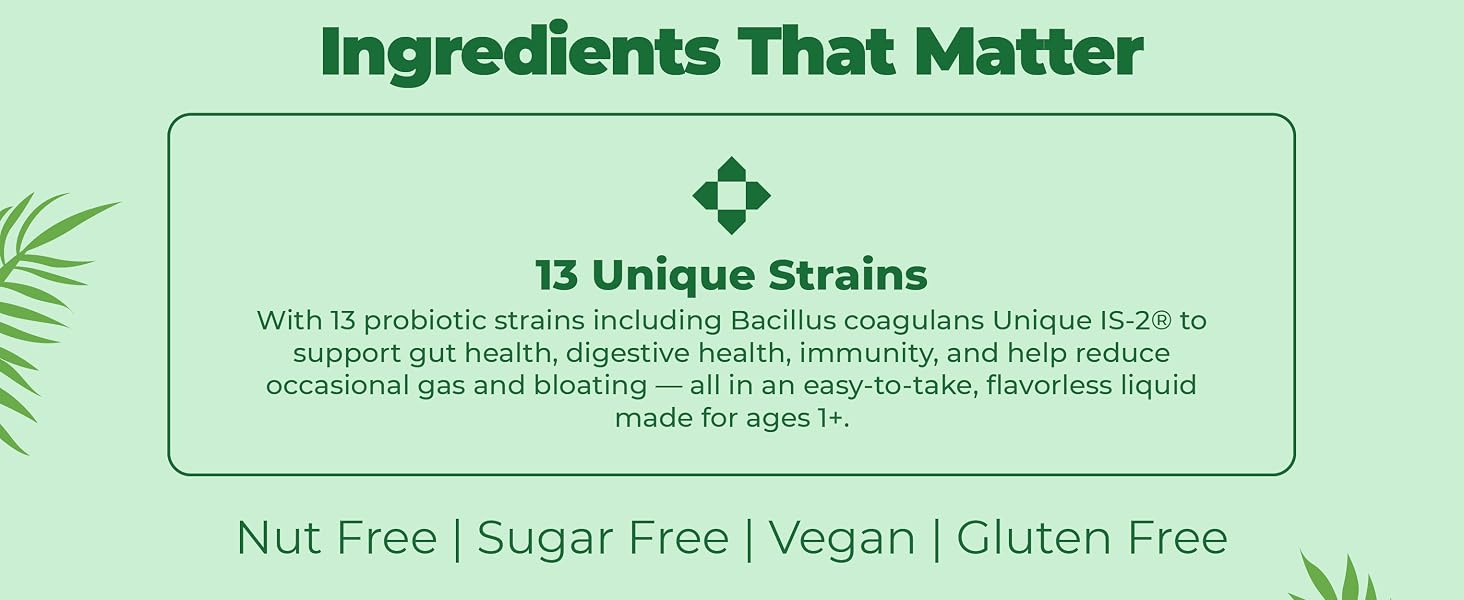 Ingredients that matter