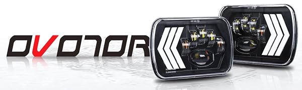 7x6 LED Headlights