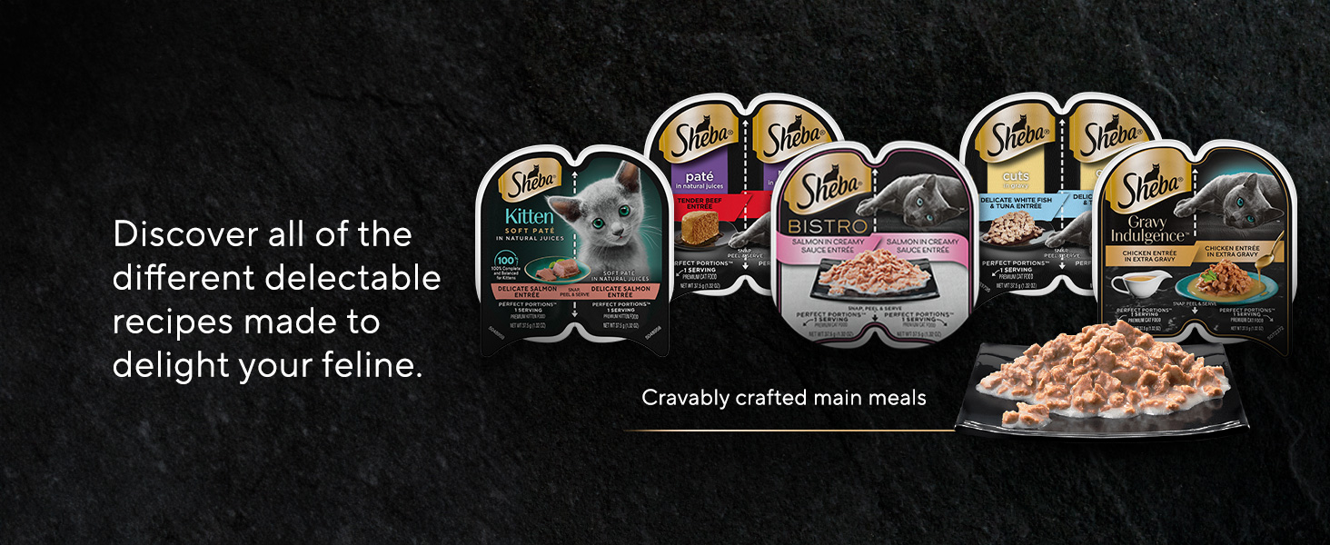 Sheba pate wet cat food