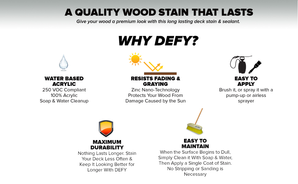 defy extreme, wood stain, deck stain, semi-transparent, deck finish, fence stain, siding stain