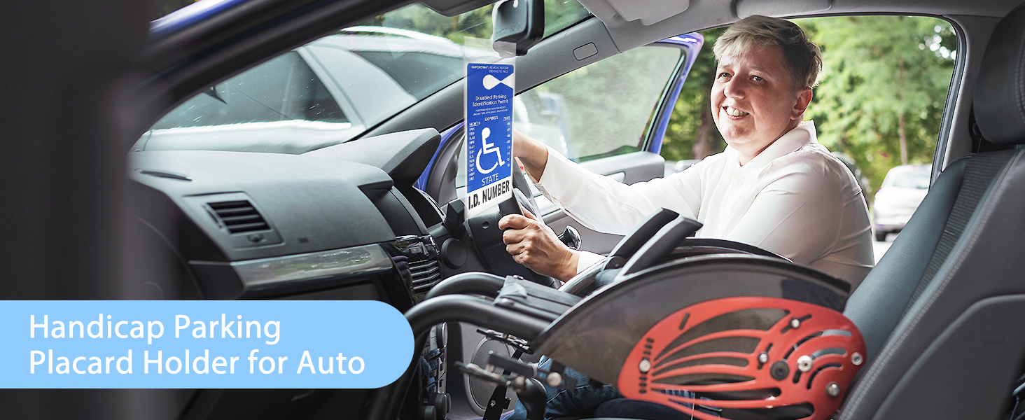 disabled placard holder