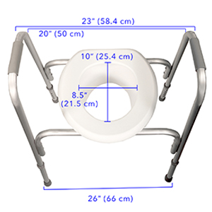 PCP 7007-W Width Dimensions