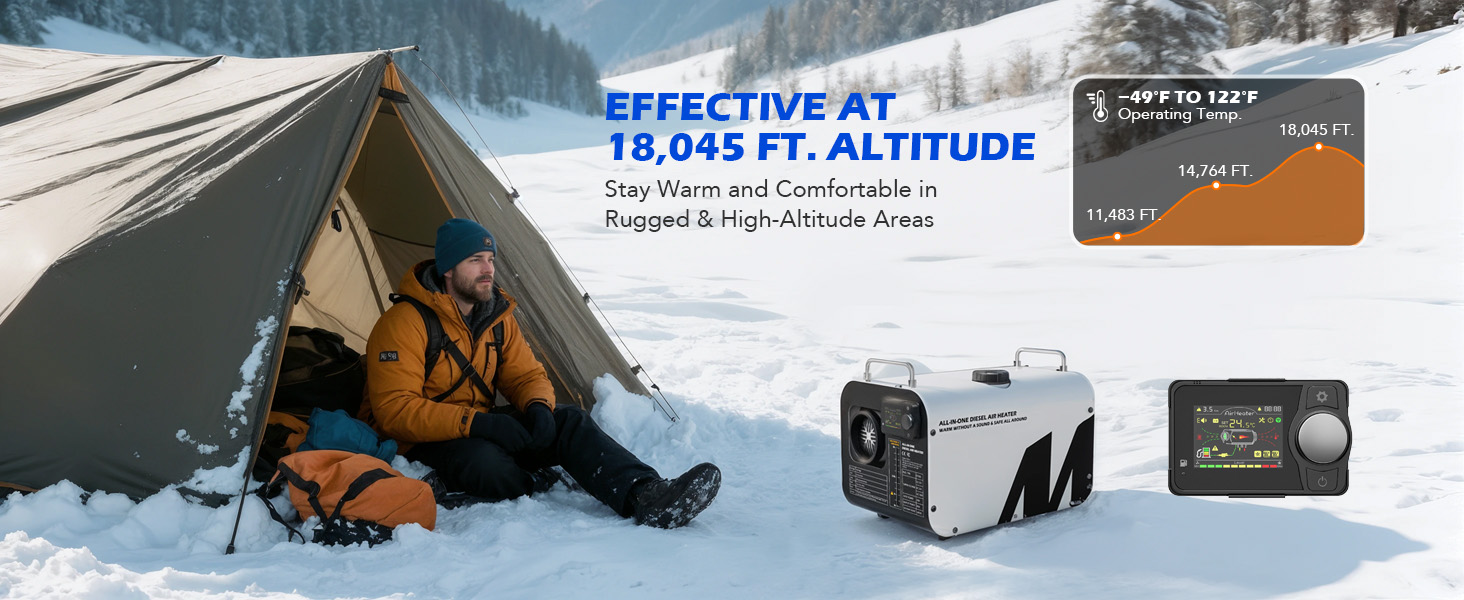diesel tent heater