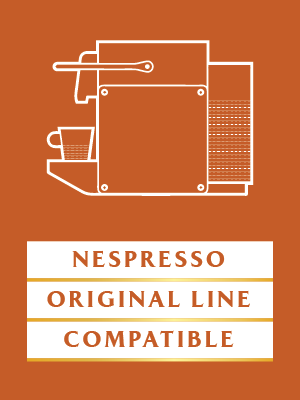 Nespresso OriginalLine Compatible Capsules Machines Espresso Ristretto Flavored Pods Natural