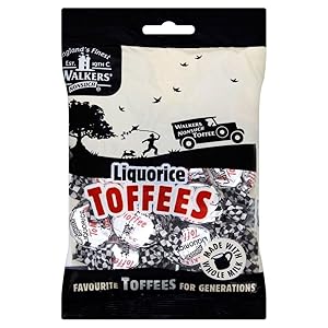 Walkers Nonsuch Liquorice Toffees
