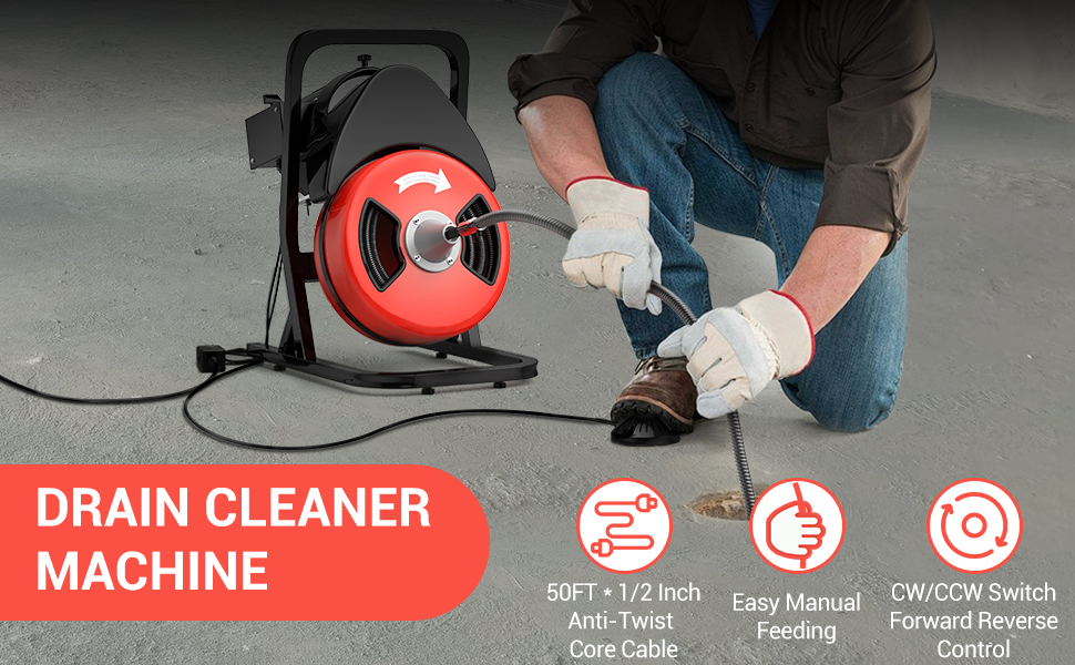 Drain Cleaner Machine
