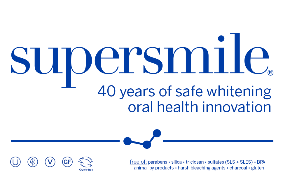 Supersmile oral health care whitening whiter white teeth tooth tooth paste tooth brush