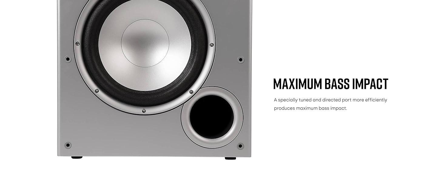 Maximum bass impact