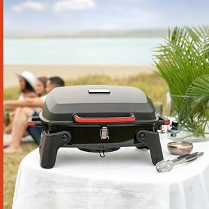 820-0065C Megamaster 1-Burner Tabletop Propane Gas Grill