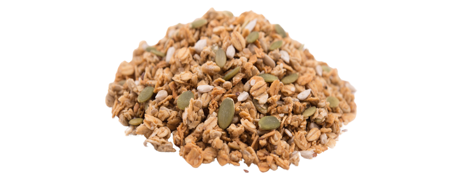 Pile of gerbs 5 seed granola