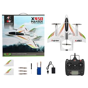 WLtoys XK X450 RC Airplane,Remote Control Airplane,RC Aircraft, RC Glider,Fixed Wing Plane