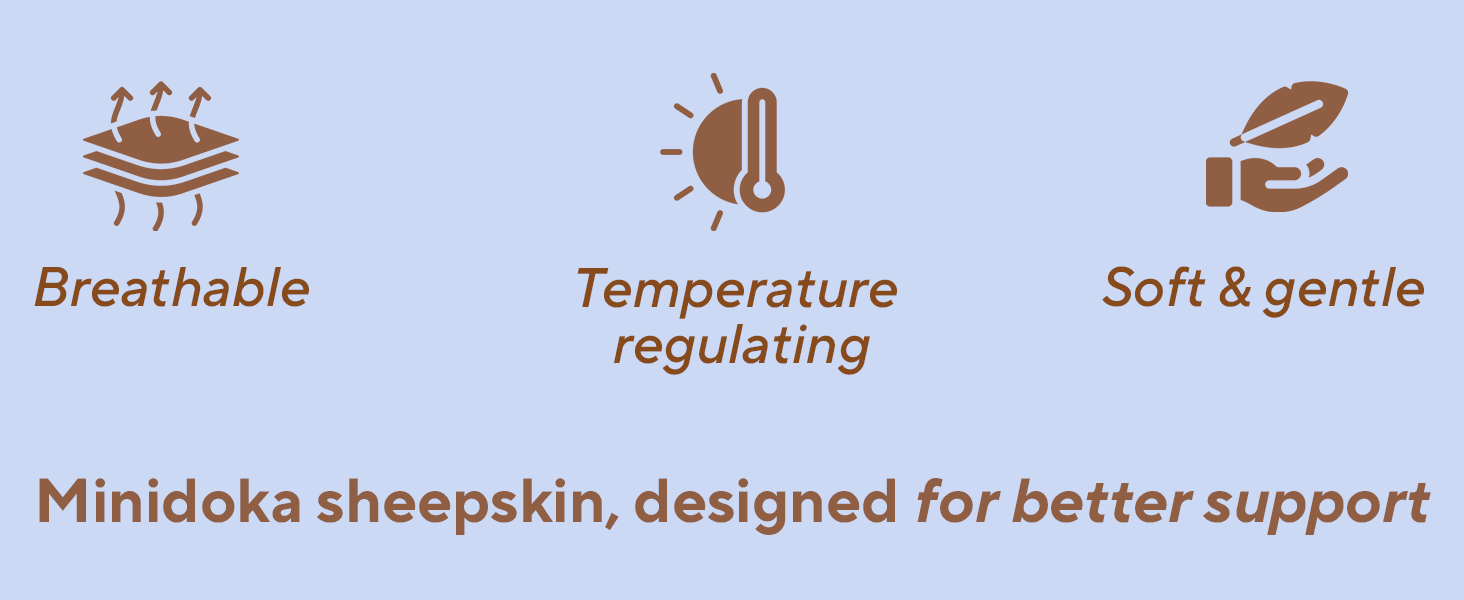 medical sheepskin pressure sore relief
