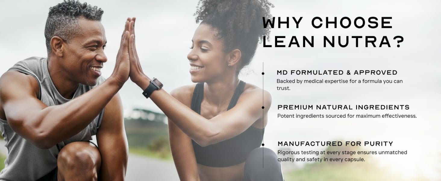 Lean Nutraceuticals, formulas for men and women, supplements for healthy living