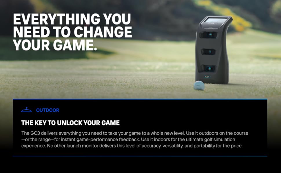 GC3 Golf Launch Monitor