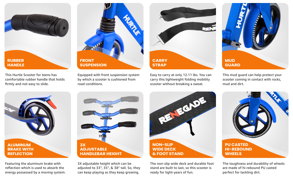 hurtle-compact-kick-scooter-for-teens-HURTSBU-features-banner