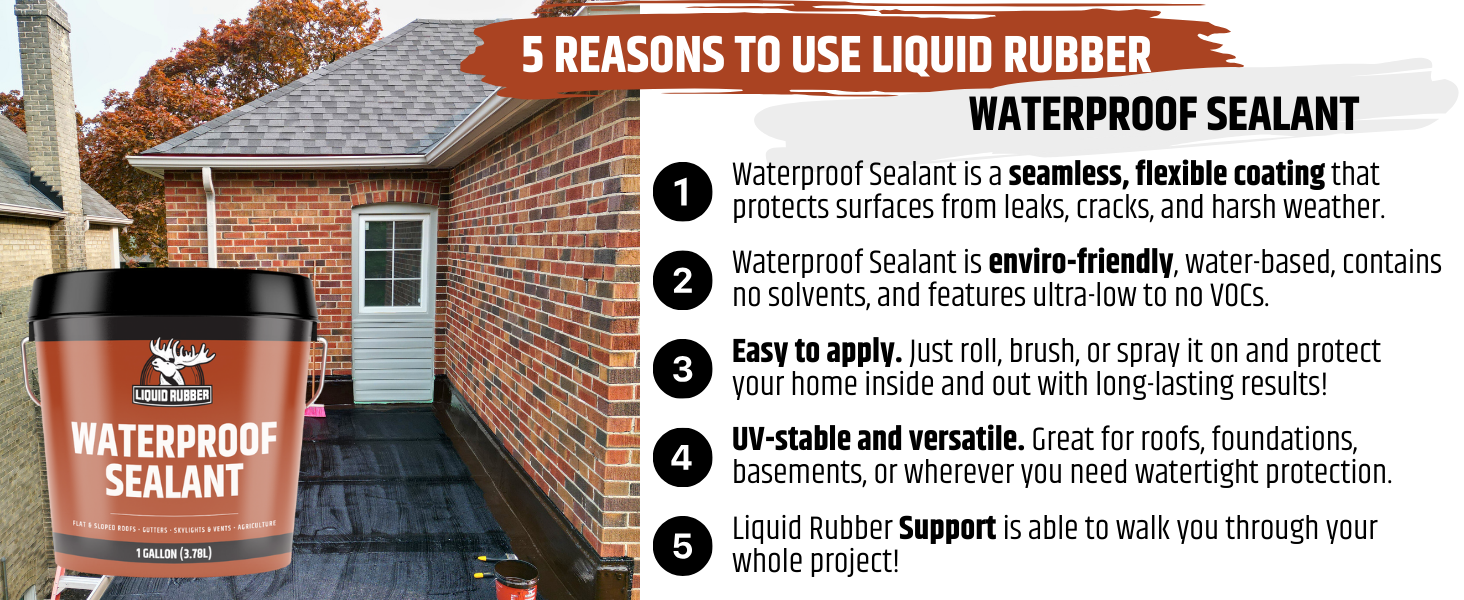 liquid rubber, waterproof sealant, roof sealant waterproof, rubber roof coating, flex seal