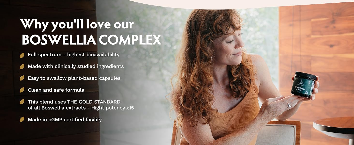 Why you'll love our Boswellia Complex