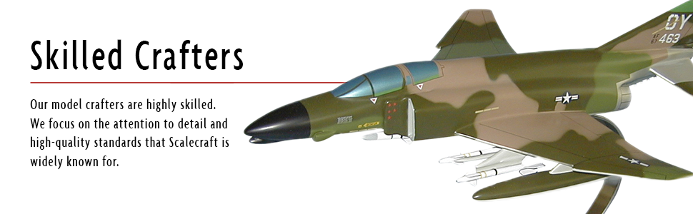 ScaleCraft model airplanes skilled crafters
