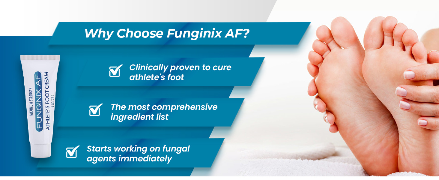 Funginix AF, Athlete's Foot, Athlete's Foot Treatment