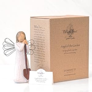 Angel of the Garden, with enclosure card and box