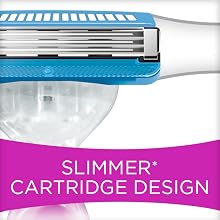 schick hydro silk 3 5 slim blade razor womens legs bikini Venus gillette trimmer cartridge refill