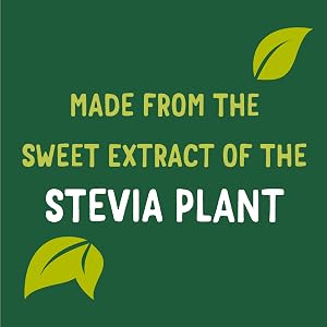 made from stevia plant