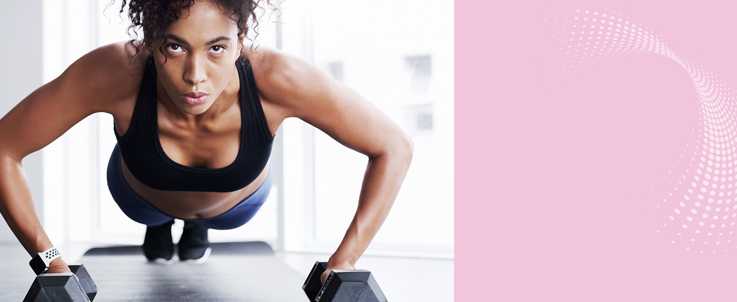 woman exercising