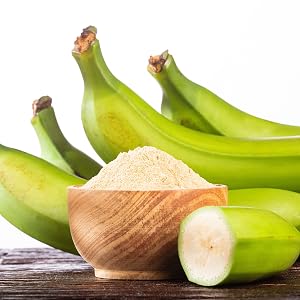 green banana flour, resistant starch, organic resistant starch, organic prebiotic fiber, prebiotics