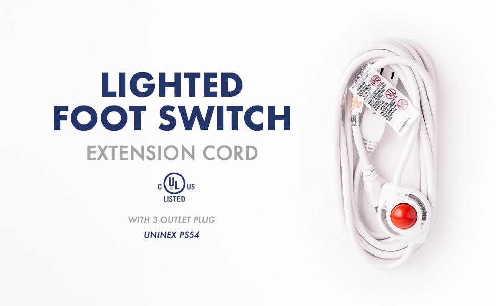LIGHTED FOOT SWITCH